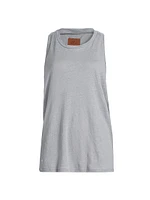 Linen Racerback Tank Top