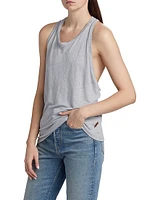 Linen Racerback Tank Top