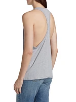 Linen Racerback Tank Top