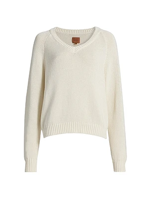 The V Fave Cashmere-Cotton Sweater
