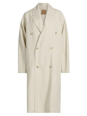 The Baggy Double-Breasted Trench Coat