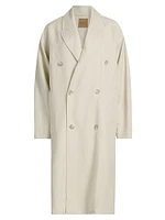 The Baggy Double-Breasted Trench Coat