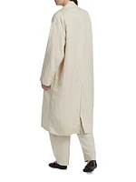 The Baggy Double-Breasted Trench Coat