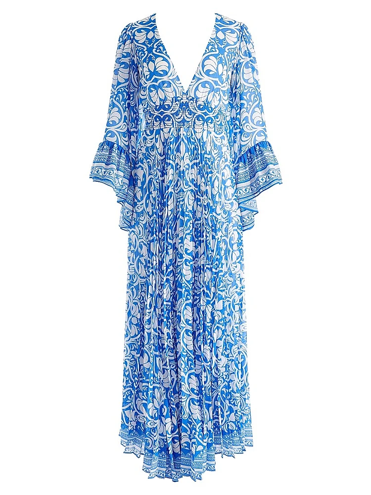 Selene Printed Maxi Dress