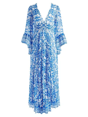 Selene Printed Maxi Dress