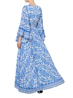 Selene Printed Maxi Dress
