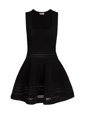 Lottie Sleeveless Fit & Flare Minidress