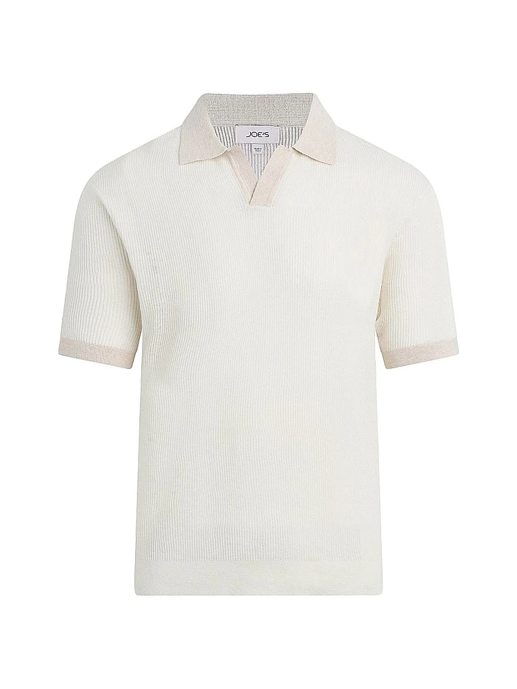 Club Cotton-Linen Polo Shirt