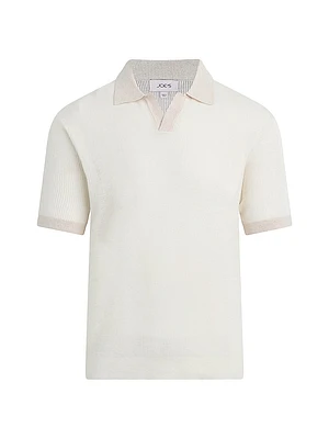 Club Cotton-Linen Polo Shirt