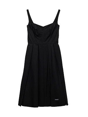 Cotton Canvas Dress