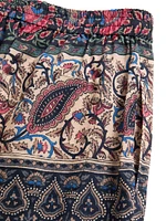 Bermuda Shorts with Voyage Imaginaire Print