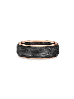Streamline Band Ring 18K Rose Gold