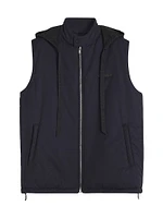 Sleeveless Padded Jacket Technical Cotton