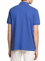 Piqué Cotton Polo Top