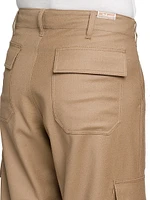 Stretch-Cotton Slim-Fit Cargo Pants
