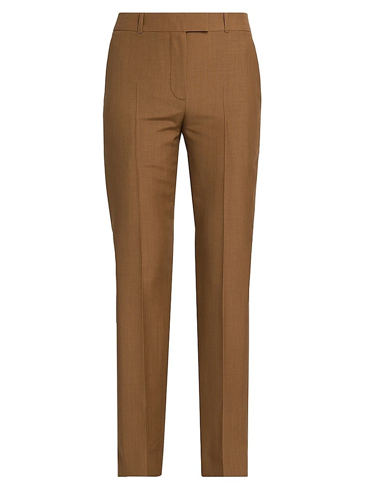 Wool-Mohair Trousers