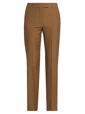 Wool-Mohair Trousers