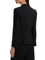 Slim-Fit Wool Single-Breasted Jacket