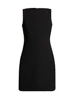 Boatneck Sheath Minidress
