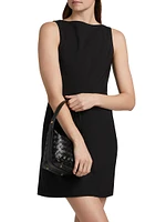Boatneck Sheath Minidress