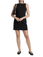 Boatneck Sheath Minidress