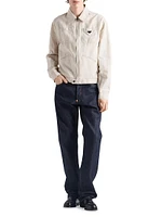 Chambray Blouson Jacket
