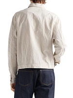 Chambray Blouson Jacket