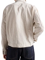 Chambray Blouson Jacket