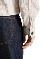 Chambray Blouson Jacket