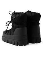 Re-Nylon Gabardine Après Ski Booties