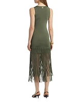 Margaux Fringe Midi-Dress