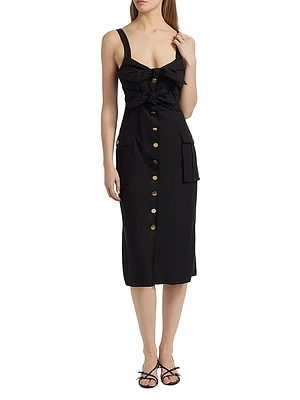 Frankie Sleeveless Midi-Dress