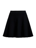 Cotton Knit Circle Skirt