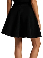 Cotton Knit Circle Skirt