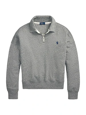 Quarter-Zip Fleece Sweatshirt