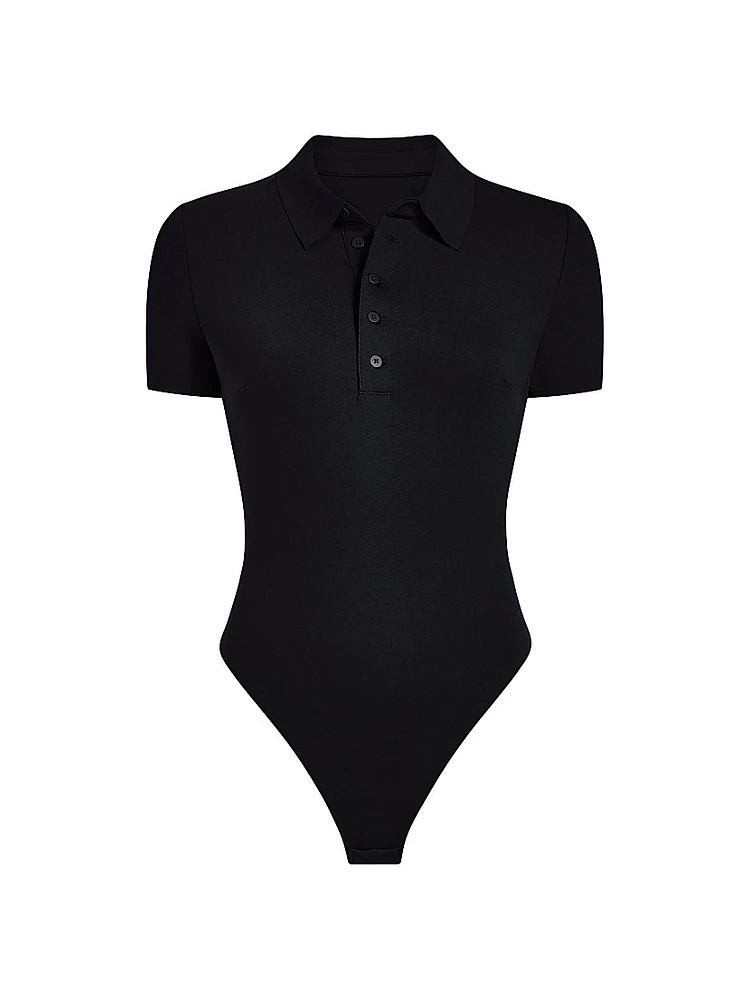 Neoprene Polo Bodysuit