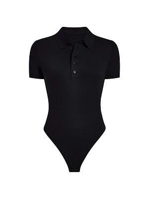 Neoprene Polo Bodysuit