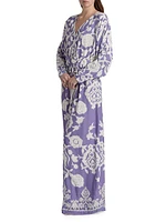 Calico Printed Maxi Dress