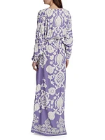 Calico Printed Maxi Dress
