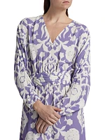 Calico Printed Maxi Dress