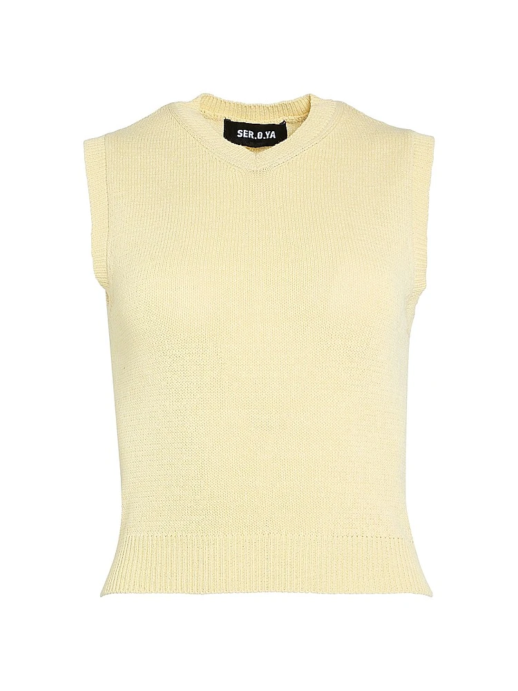 Bebe Knit Vest Top