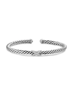Cable Flex x Station Bracelet Sterling Silver
