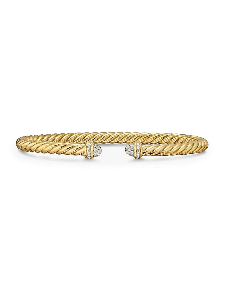 Cablespira Flex Bracelet 18K Yellow Gold
