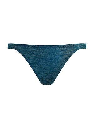 Tanga Rainbow Textured Bikini Bottom