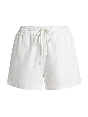 Jenner Linen Drawstring Shorts