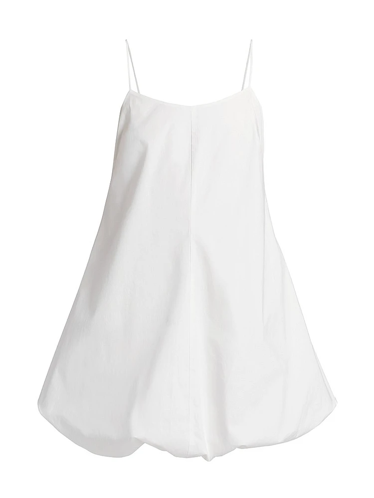 Blanca Bubble-Hem Minidress