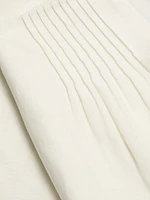 Mini-Pleat Linen Trousers