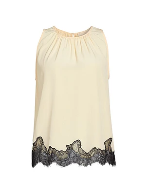 Sierra Silk Halterneck Top