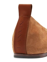 The Suede Ballerina Flats