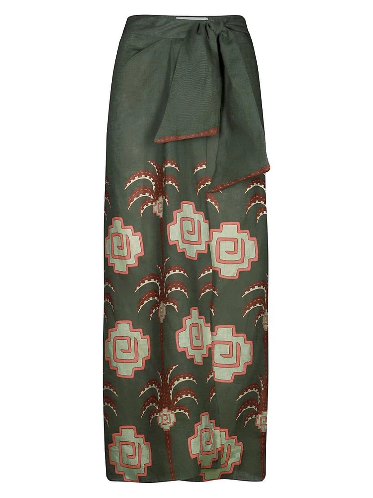 Amazon Echoes Wrap Skirt